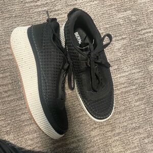 Black Sneakers - Bernese Willow - brand new never been worn